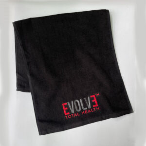 Evolve Total Health Cotton Embroidered Towel