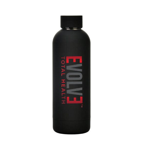 Evolve Total Health Stainless Steel Double-Walled Insulated Water Bottle Mater